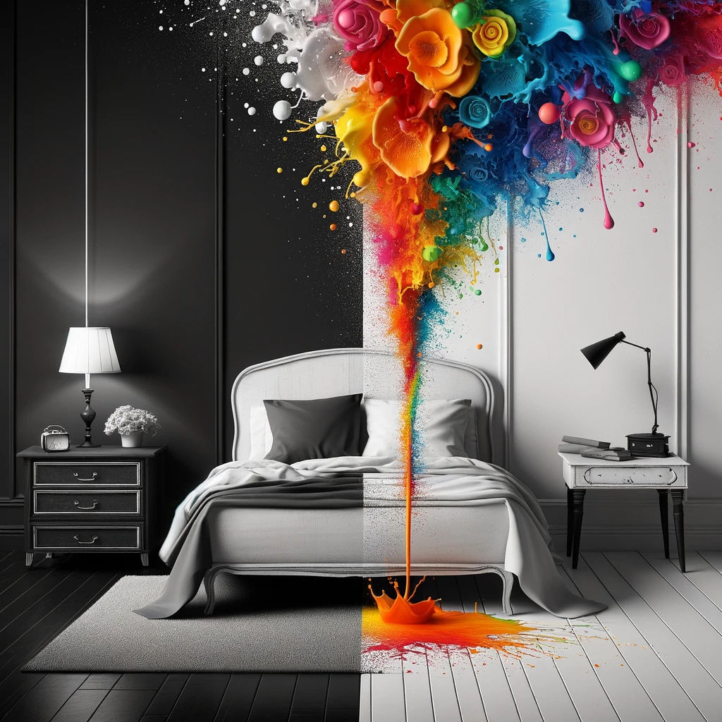 Rola kolorów w sypialni: jak wpływają na sen?