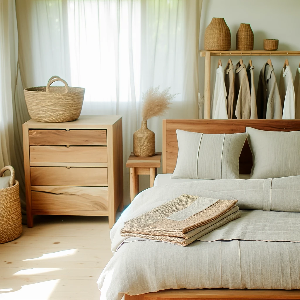 Naturalne materiały w produktach do sypialni: dlaczego warto?